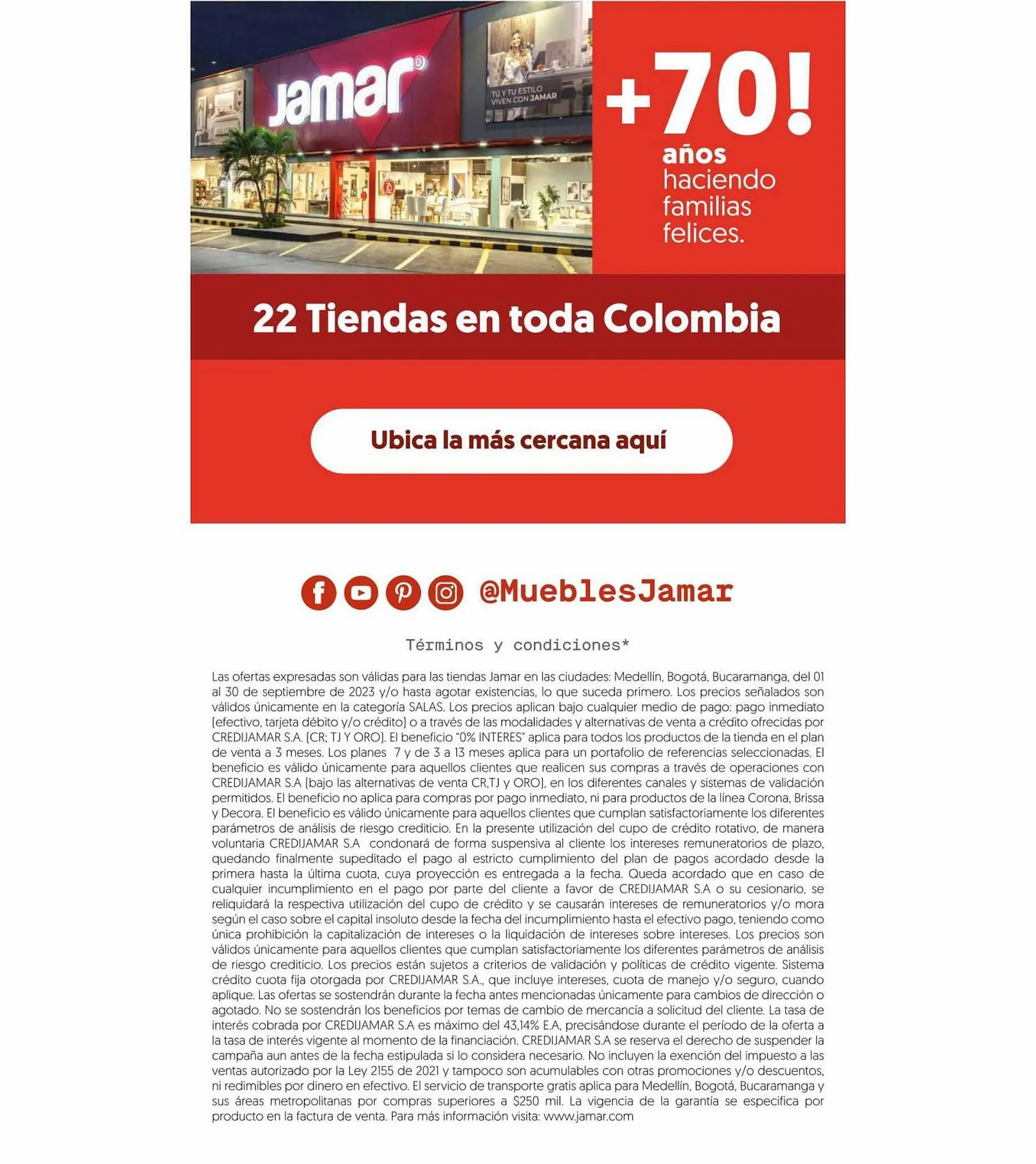 Catalogo de Catálogo Muebles Jamar 13 de septiembre al 31 de diciembre 2023 - Pag 25