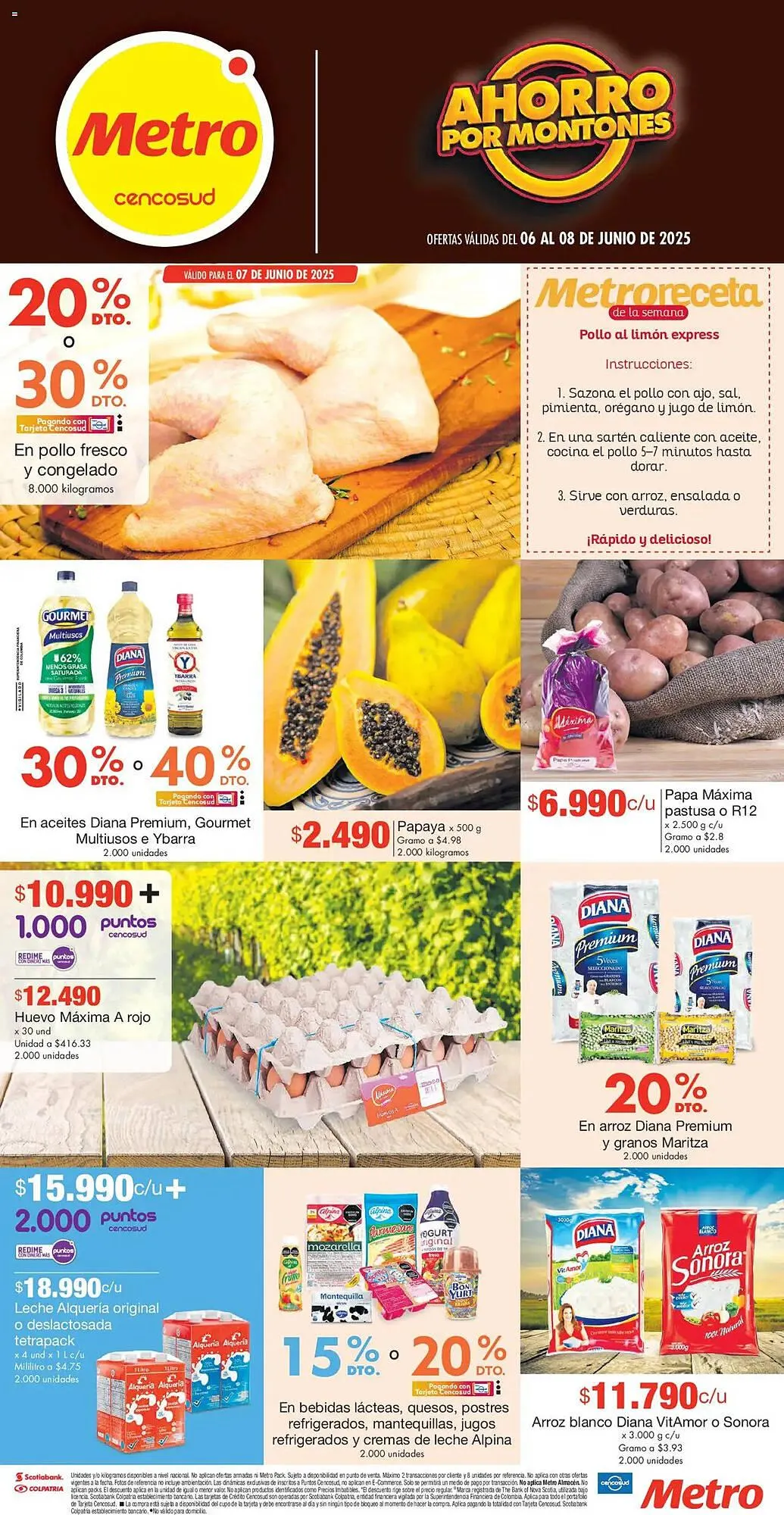 Catalogo de Catálogo Metro 6 de junio al 8 de junio 2025 - Pag 1