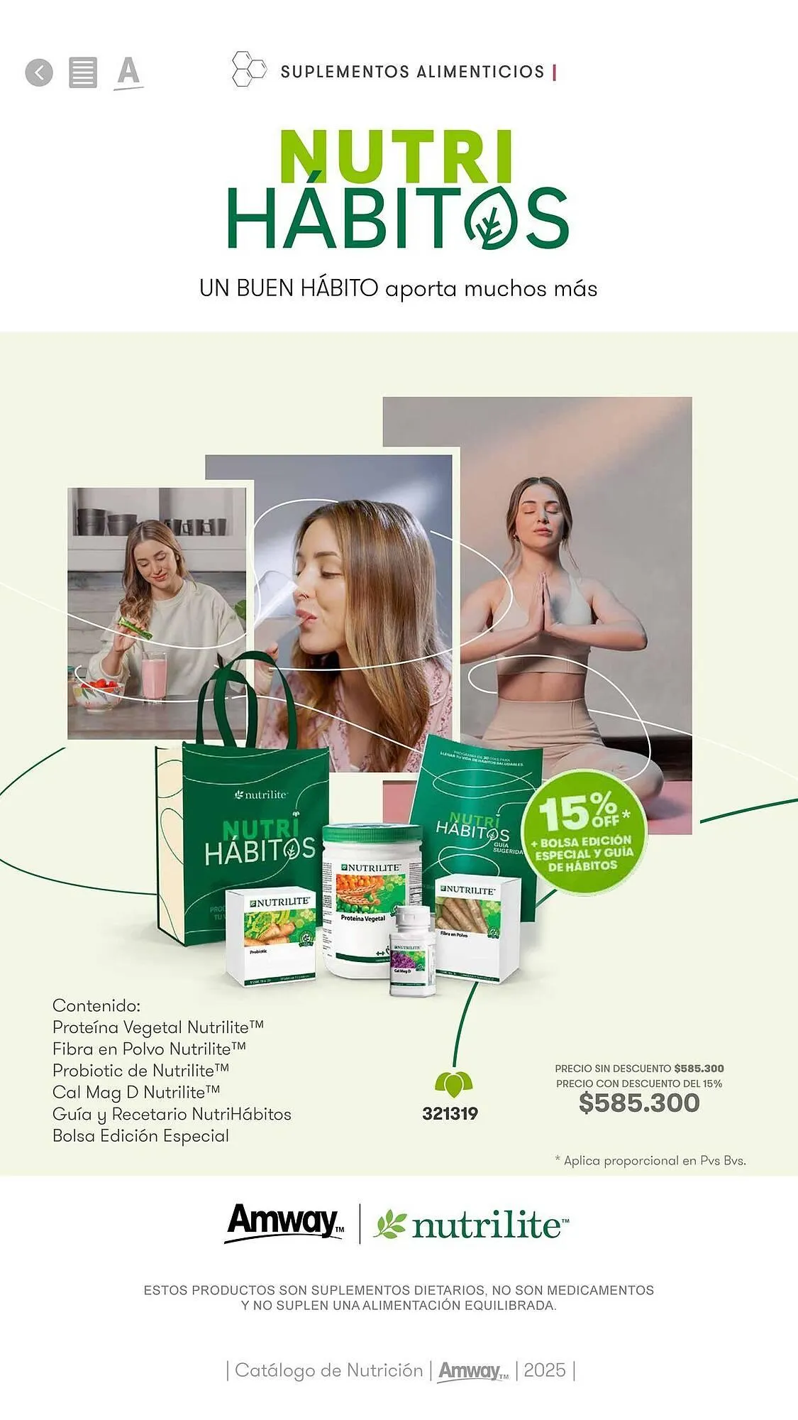 Catalogo de Catálogo Amway 8 de abril al 30 de abril 2025 - Pag 11