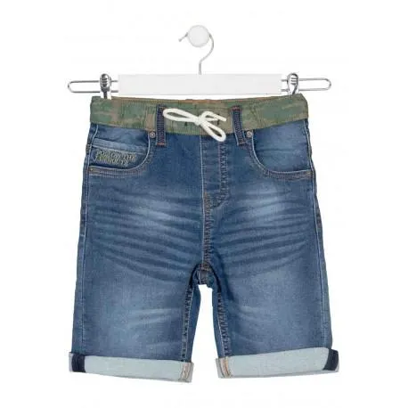 BERMUDA JUNIOR NIÑO REF 21F-6013AL DENIM