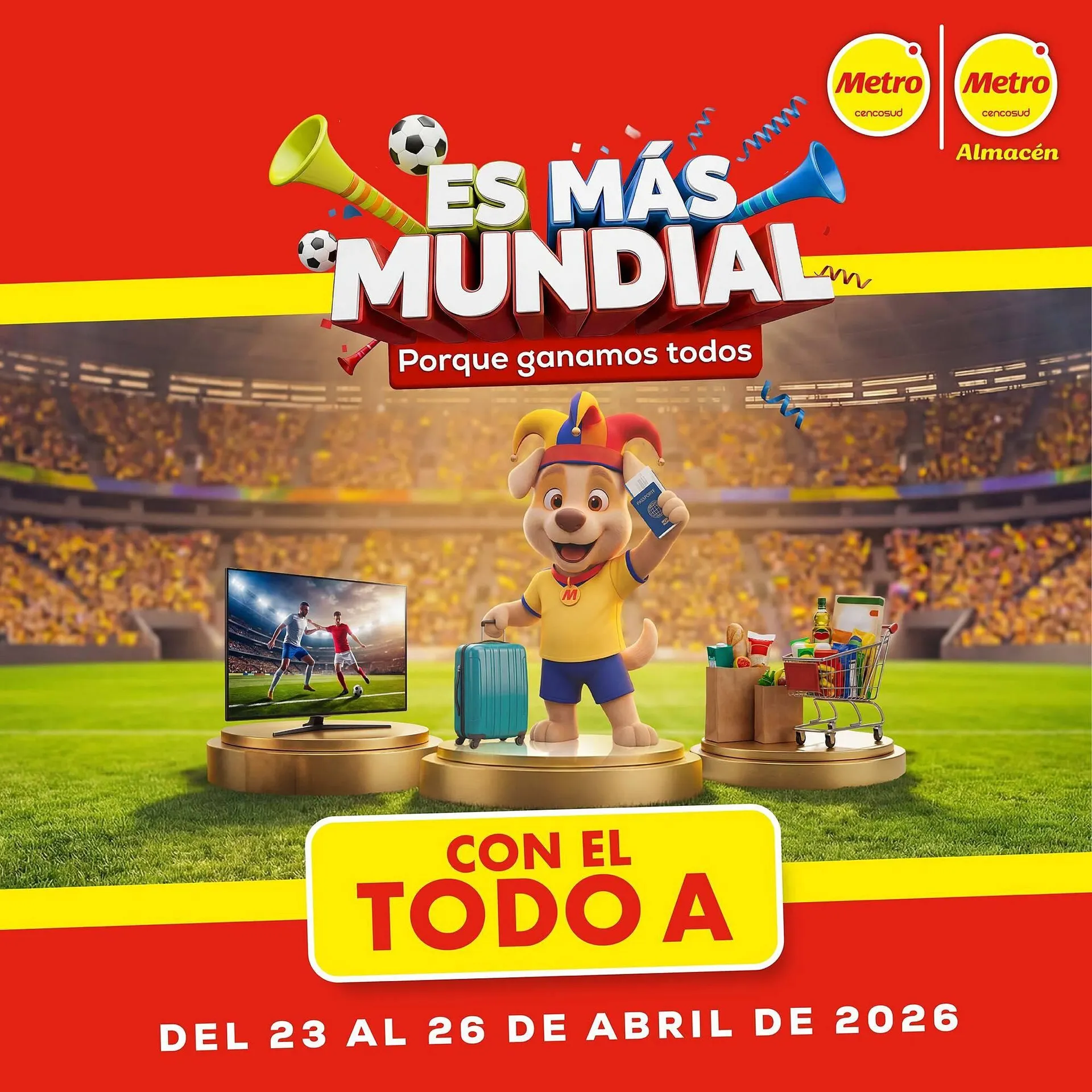 Catalogo de Catálogo Metro 25 de abril al 30 de abril 2026 - Pag 1