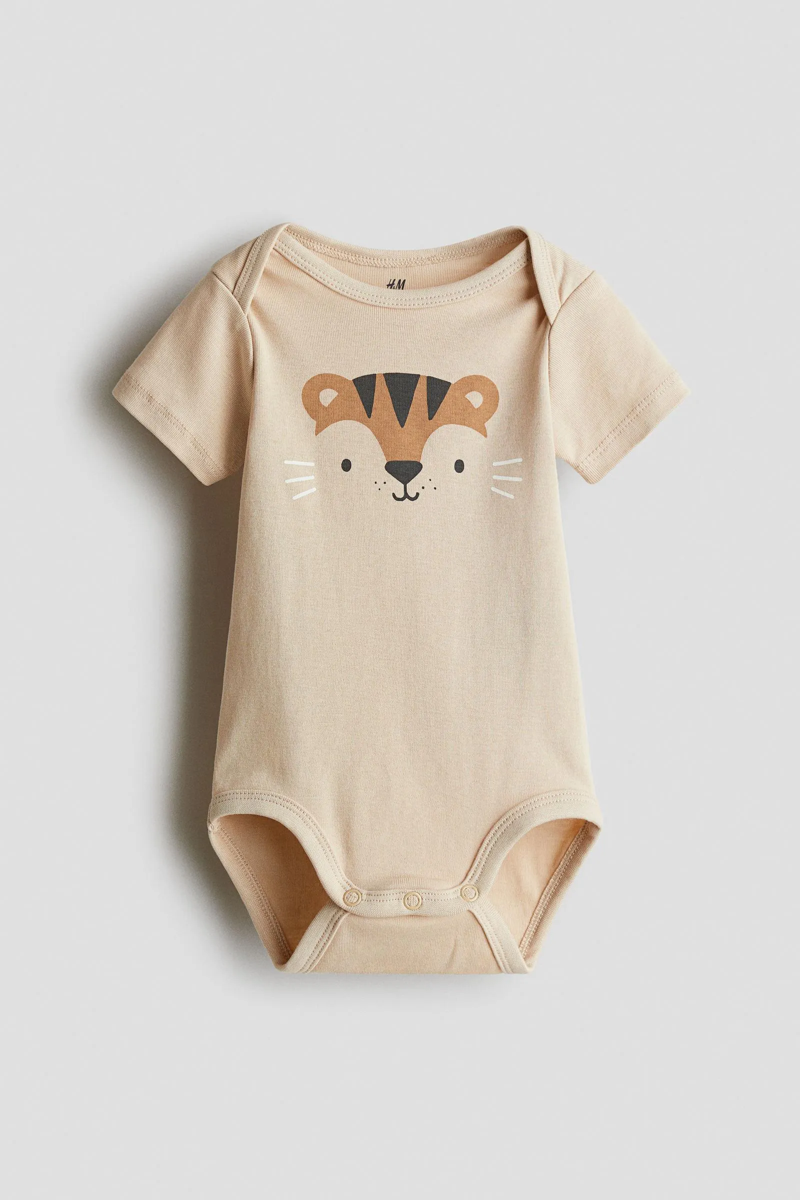 Body estampado con cuello americano