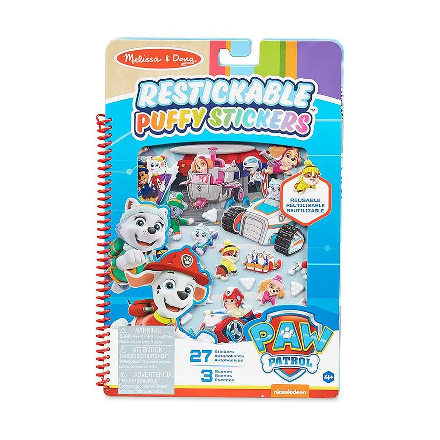 Melissa & Doug Pegatinas Esponjosas Paw Patrol - Montaña De Jake