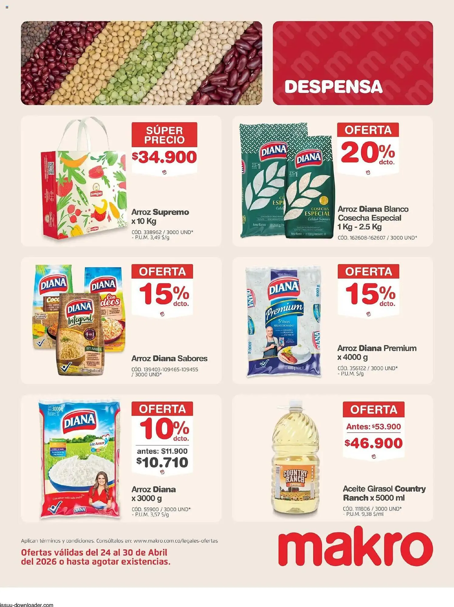 Catalogo de Catálogo Makro 24 de abril al 30 de abril 2026 - Pag 12