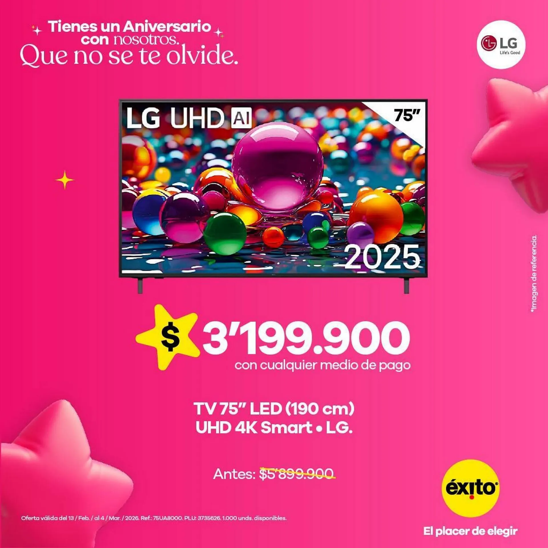 Catalogo de Catálogo Éxito 17 de febrero al 4 de marzo 2026 - Pag 1