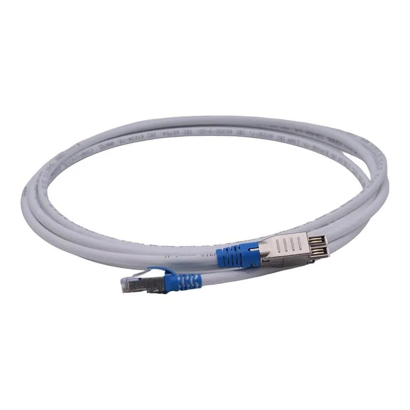 Patch Cord F/UTP Siemon T4a-s03m-b06l Marfil Bota Azul 3 m