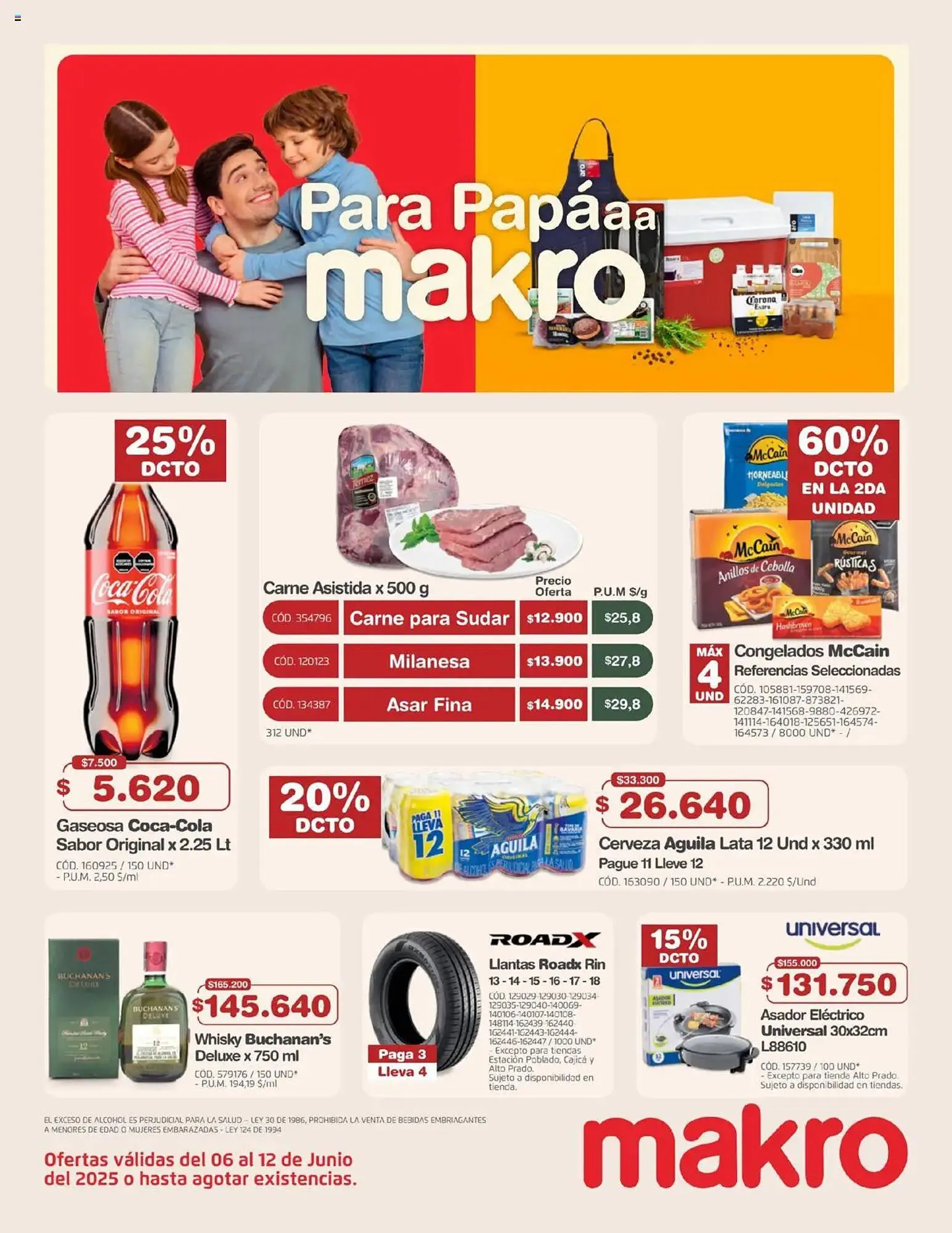Catalogo de Catálogo Makro 6 de junio al 12 de junio 2025 - Pag 1