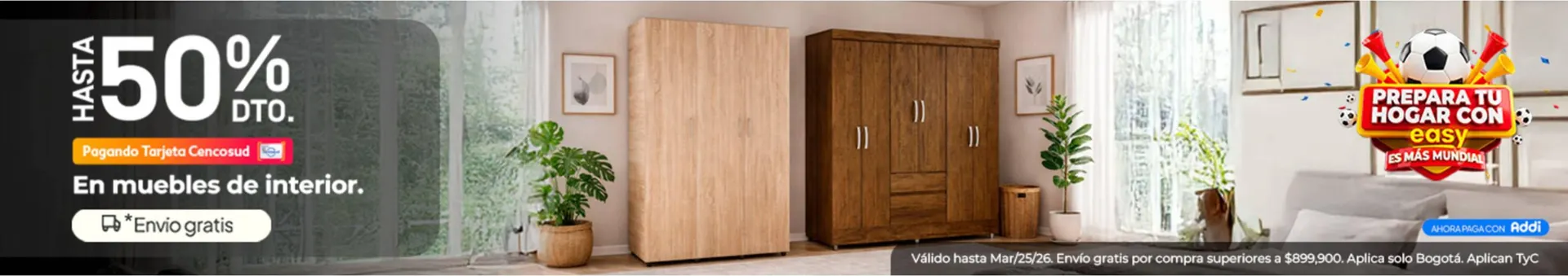 Catalogo de Catálogo Easy 24 de marzo al 25 de marzo 2026 - Pag 1