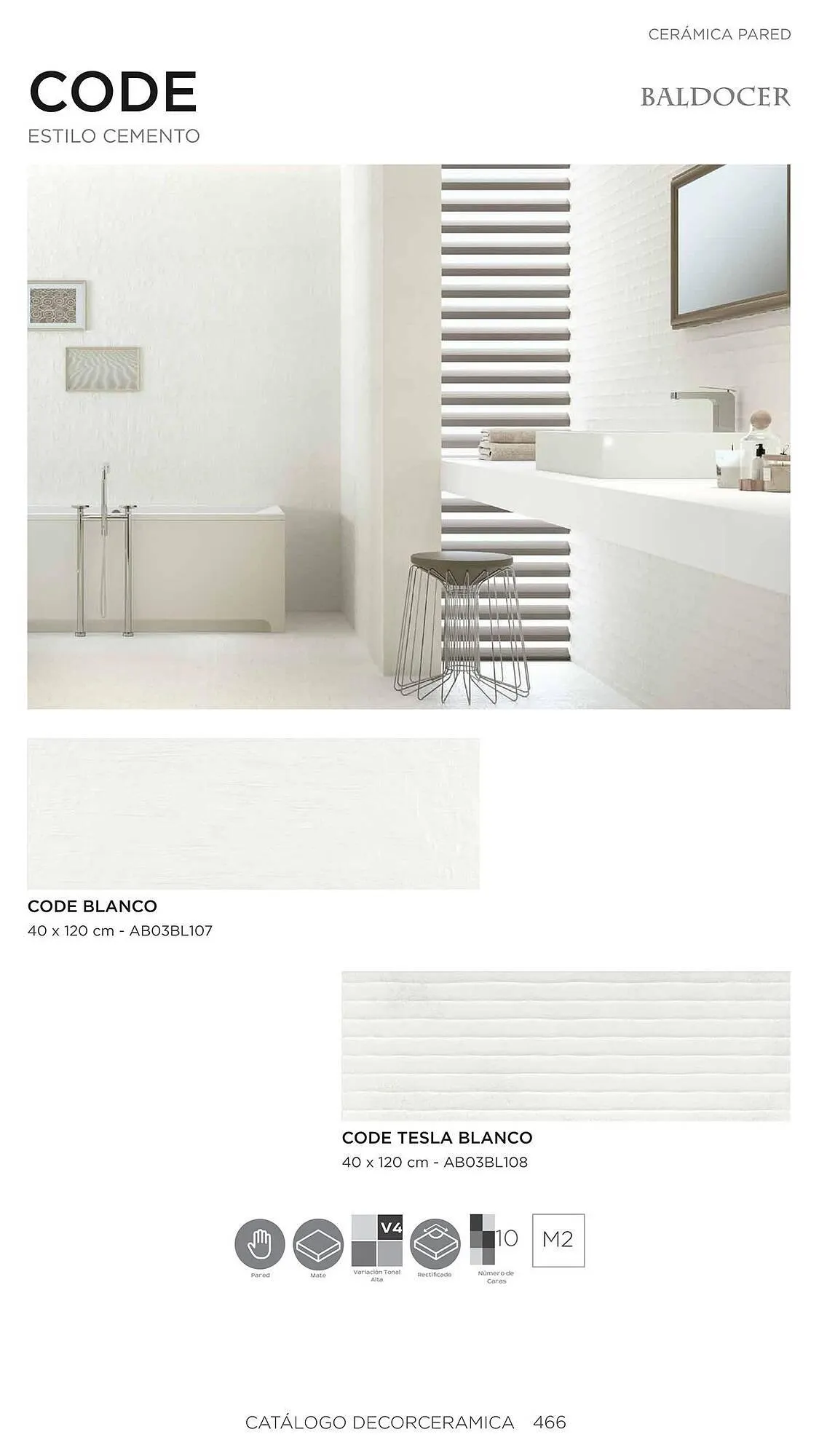 Catalogo de Catálogo Decorceramica 6 de noviembre al 6 de mayo 2025 - Pag 466