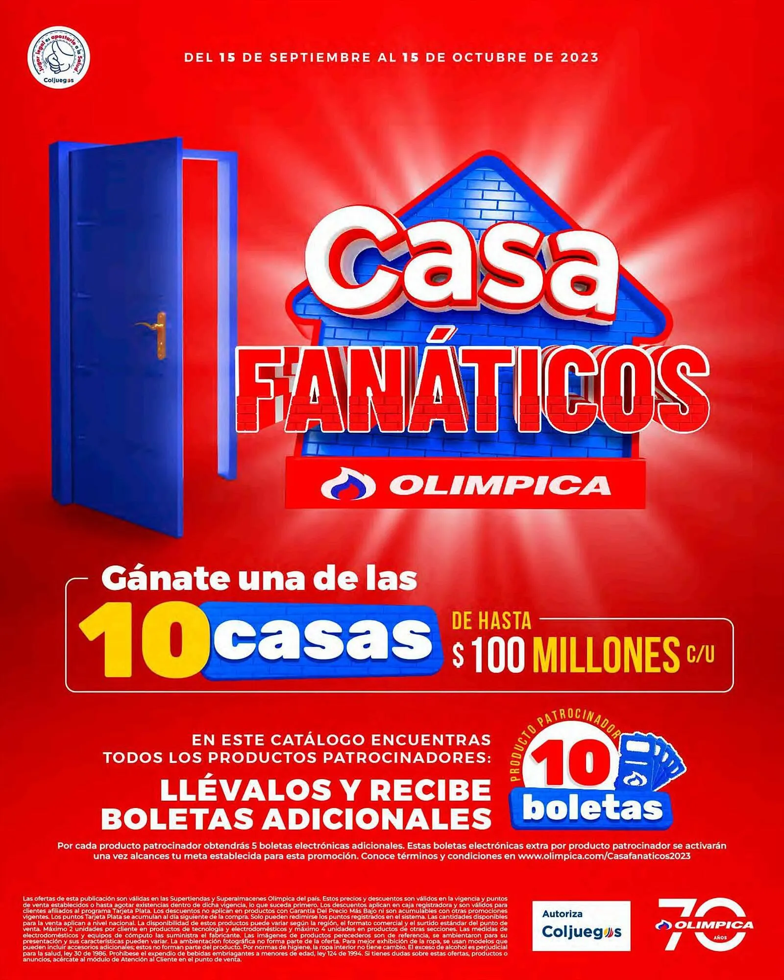 Catalogo de Catálogo Olímpica 15 de septiembre al 15 de octubre 2023 - Pag 1