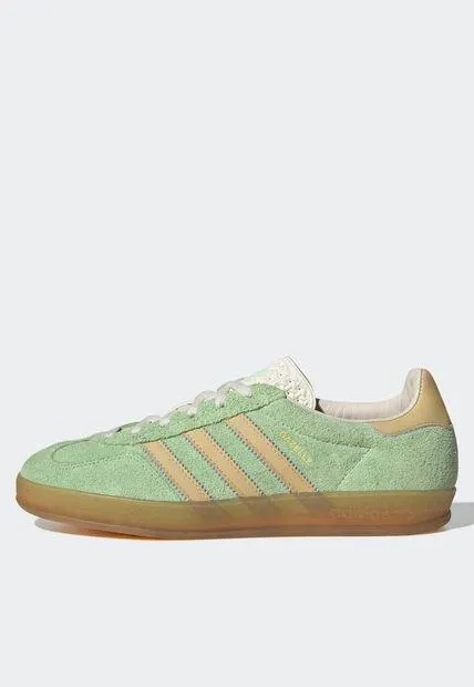 Tenis Lifestyle Verde-Beige-Crema adidas Originals Gazelle