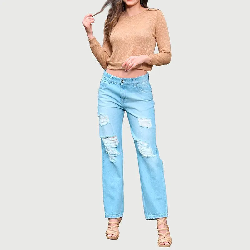 Jean Boyfriend Knz Power Light