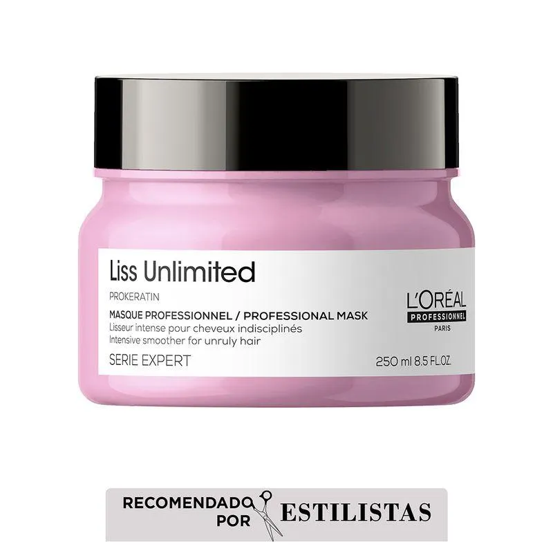 Mascarilla Liss Unlimited Control Anti Frizz - Loreal Professionnel