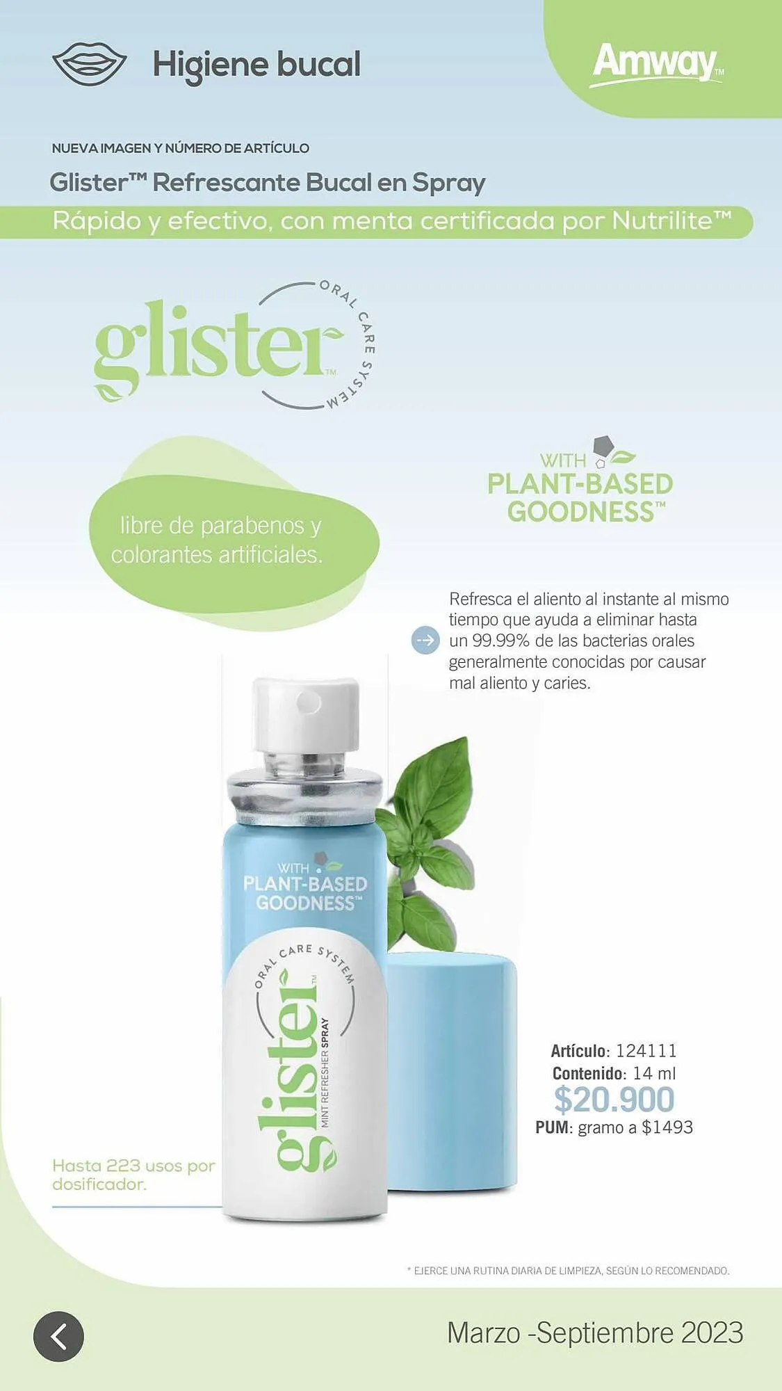 Catalogo de Catálogo Amway 14 de septiembre al 30 de septiembre 2023 - Pag 26