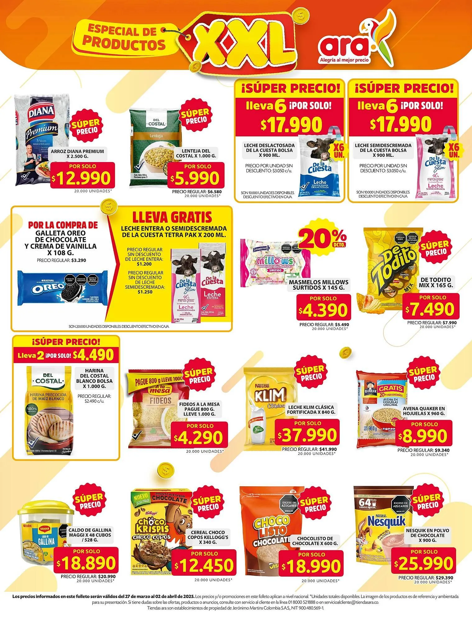 Catalogo de Catálogo Ara 27 de marzo al 2 de abril 2025 - Pag 2