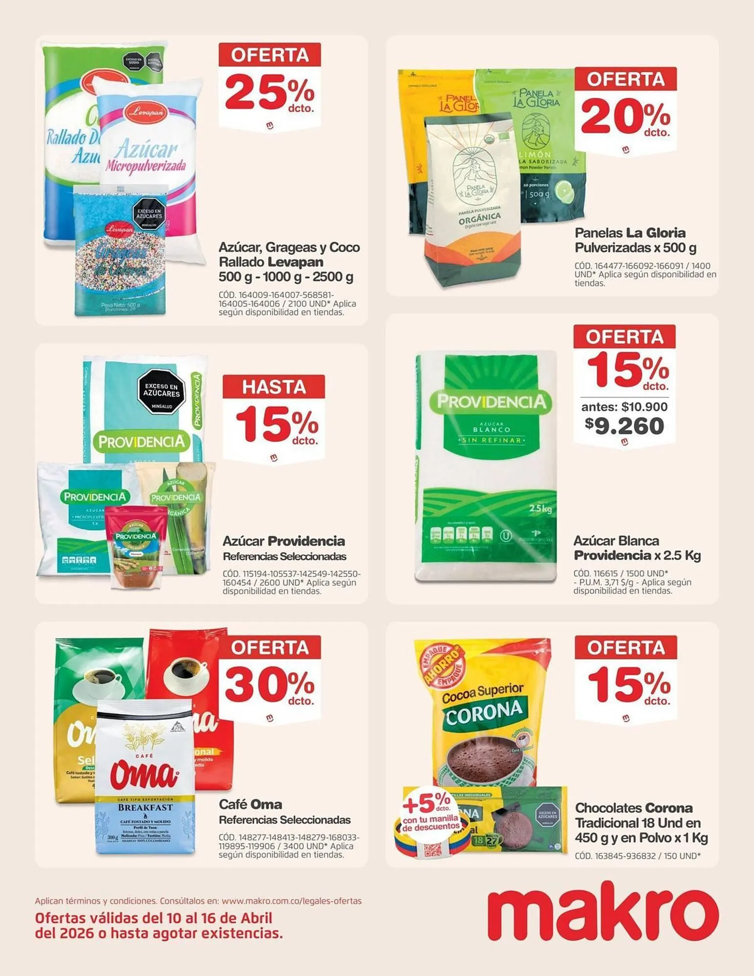 Catalogo de Catálogo Makro 10 de abril al 16 de abril 2026 - Pag 14