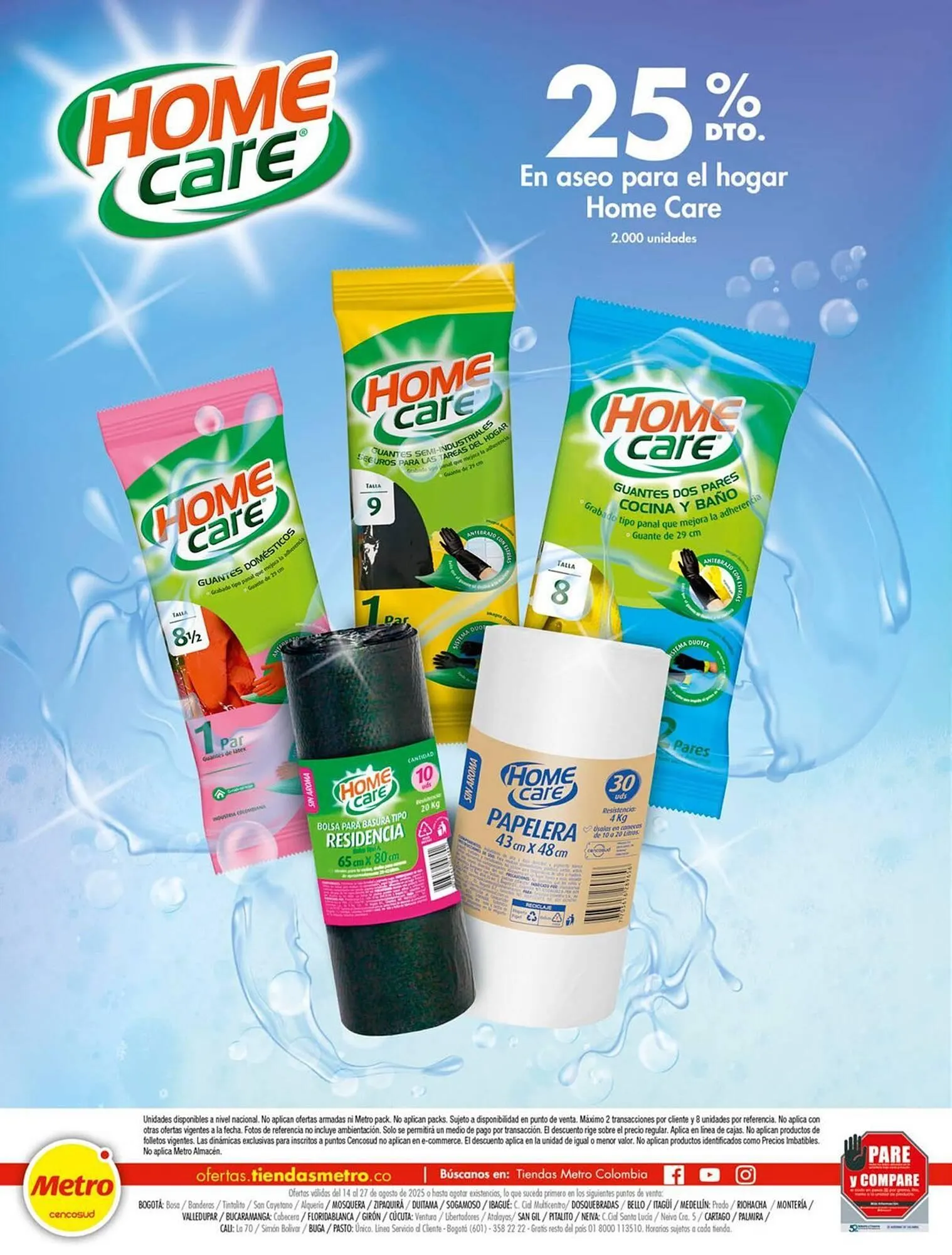 Catalogo de Catálogo Metro 14 de agosto al 27 de agosto 2025 - Pag 16