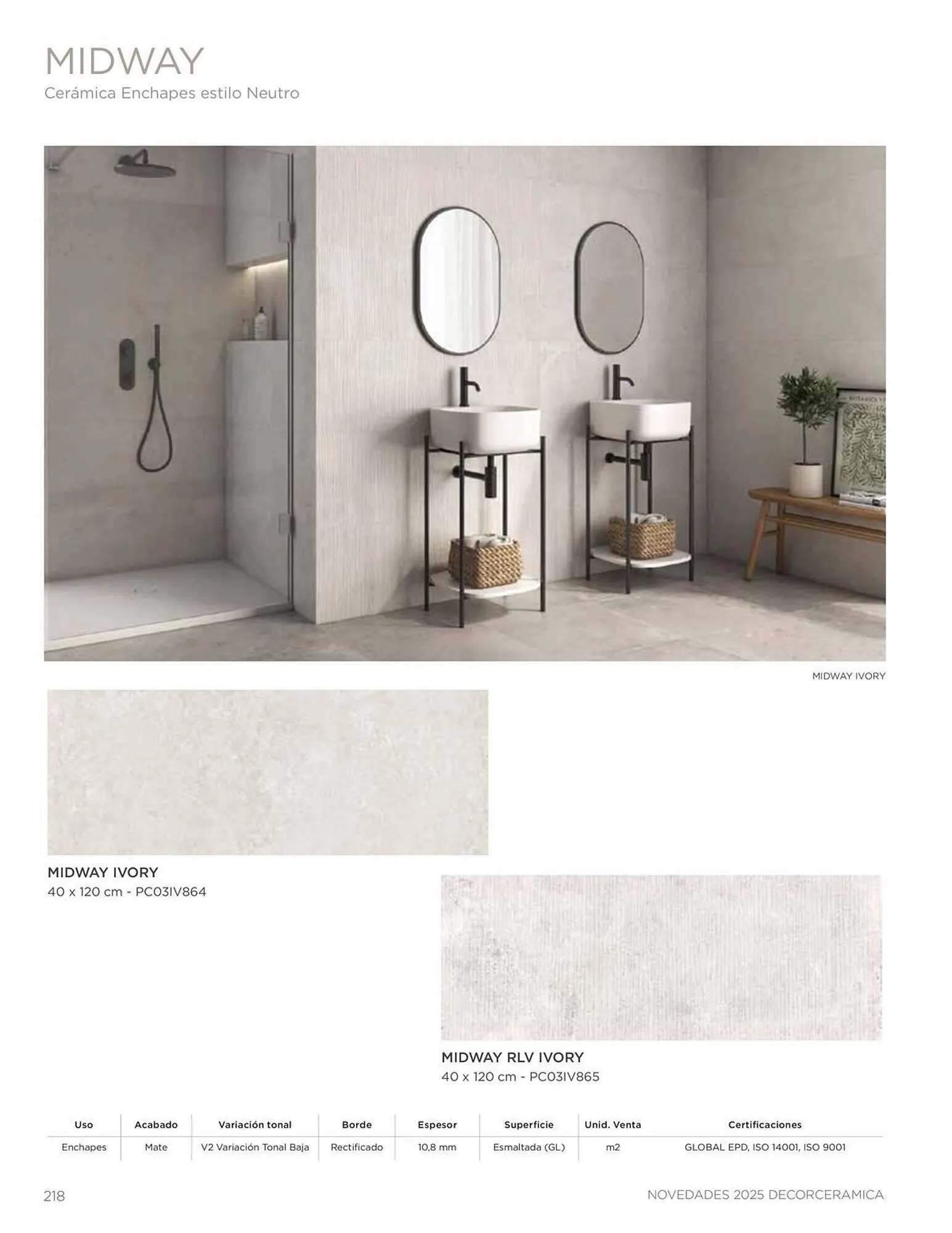 Catalogo de Catálogo Decorceramica 9 de diciembre al 31 de diciembre 2025 - Pag 218