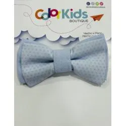 CORBATIN NIÑO CELESTE COMBINADO