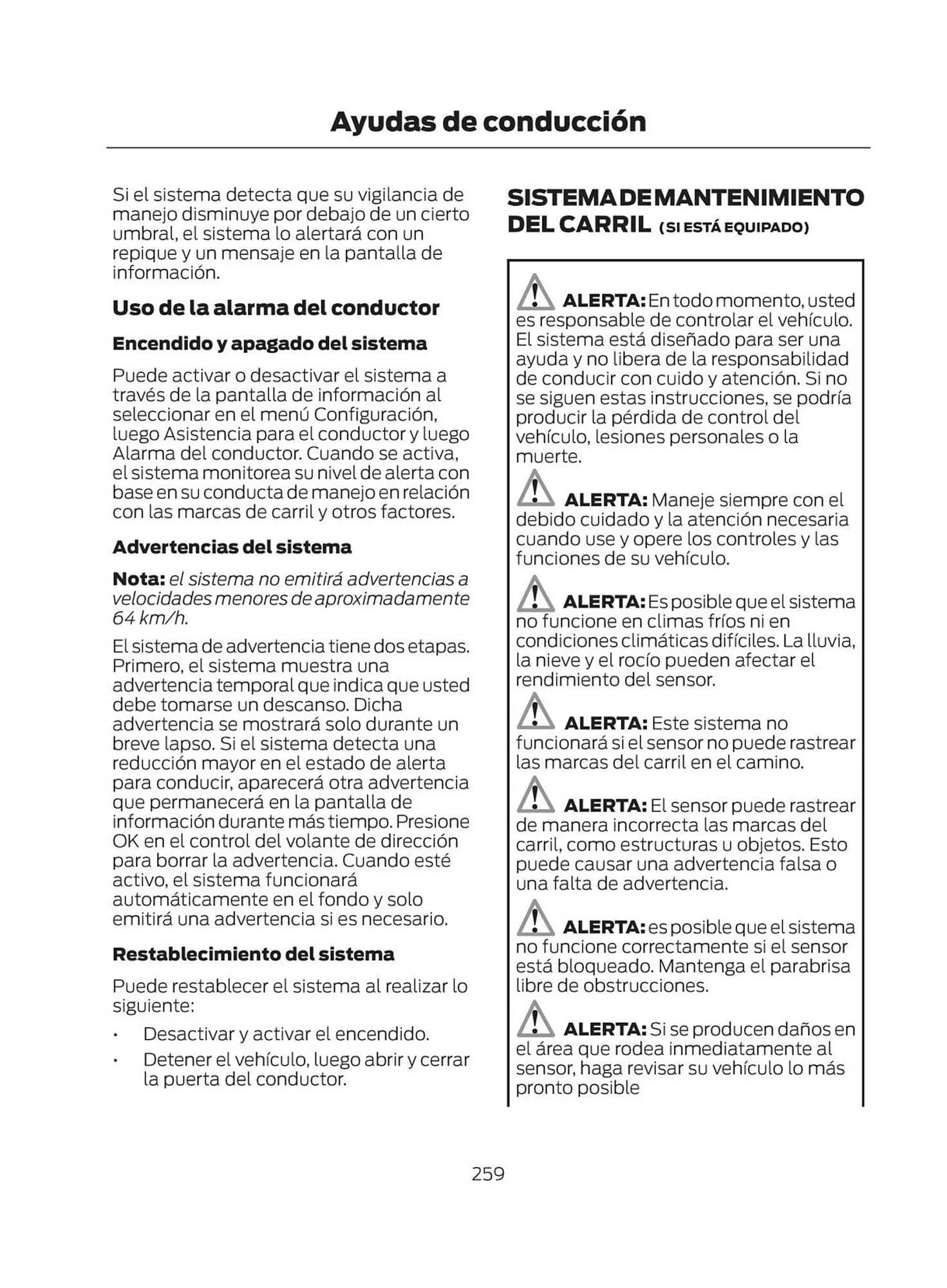 Catalogo de Catálogo Ford 29 de octubre al 29 de octubre 2025 - Pag 261