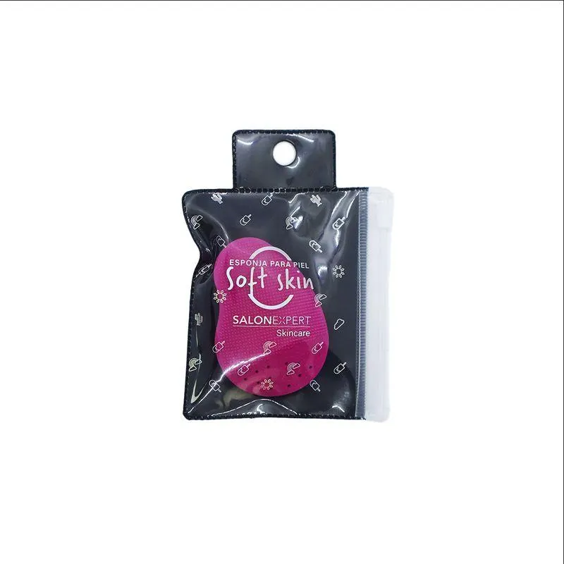 Esponja Facial Salon Expert Magenta