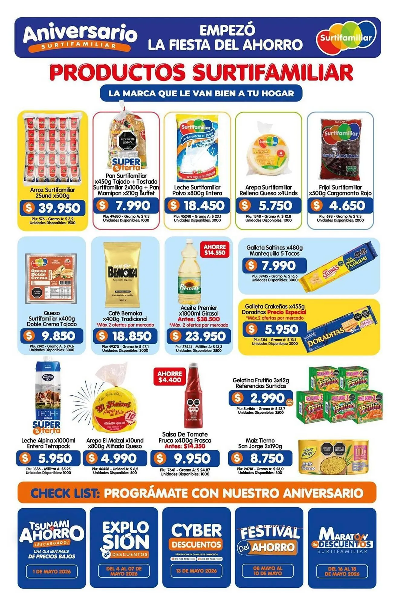 Catalogo de Catálogo Surtifamiliar 30 de abril al 10 de mayo 2026 - Pag 9