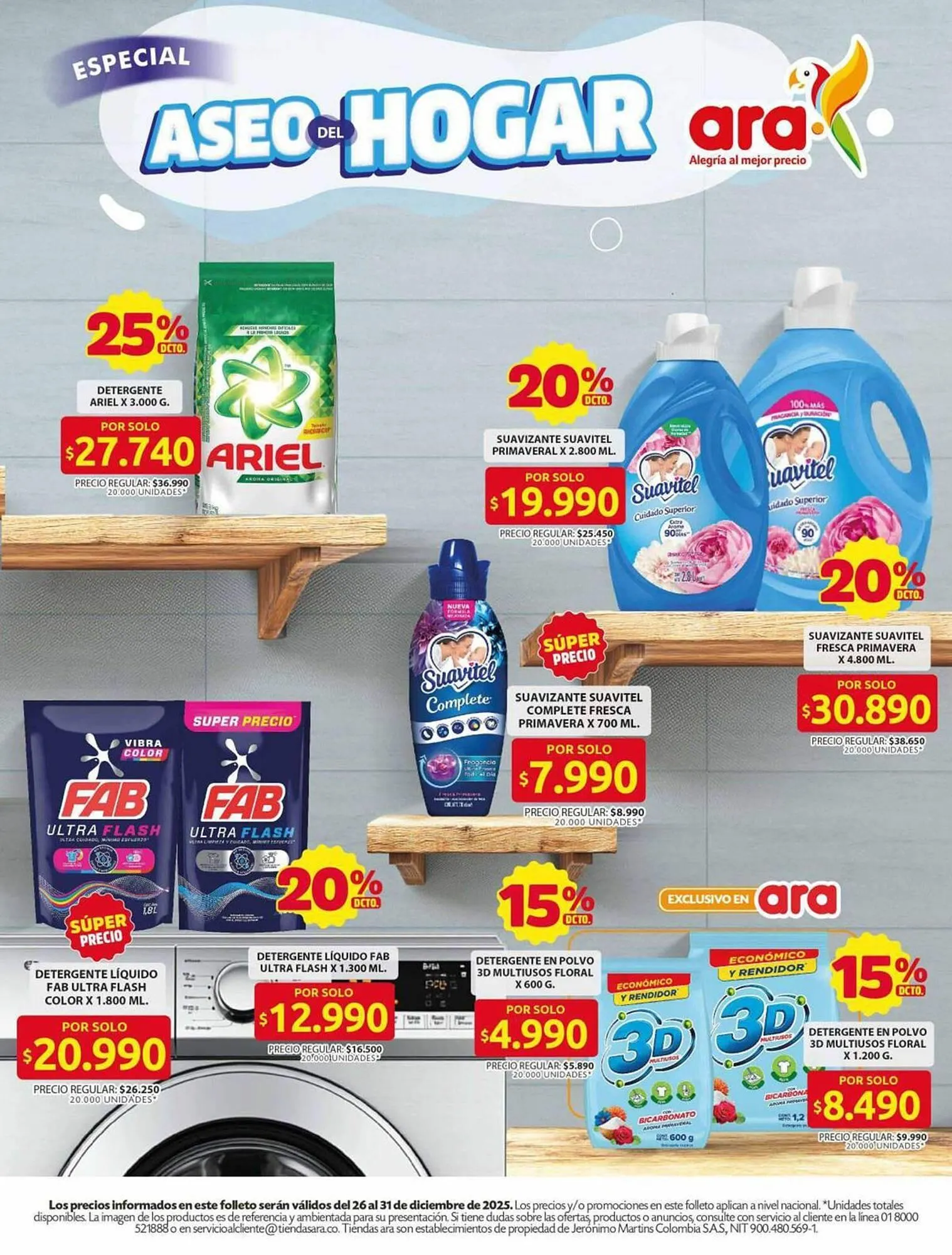 Catalogo de Catálogo Ara 26 de diciembre al 31 de diciembre 2025 - Pag 9
