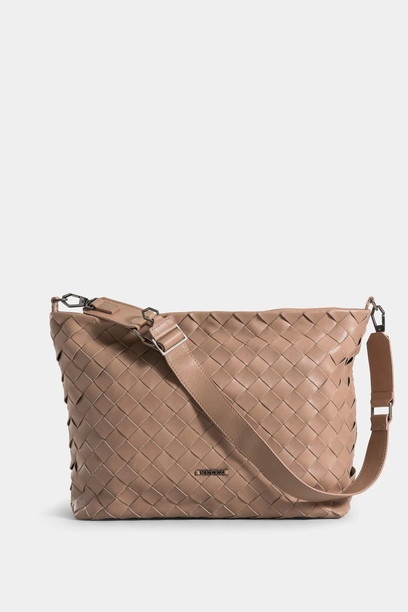 Bowling venus de cuero para mujer tejido artesanal