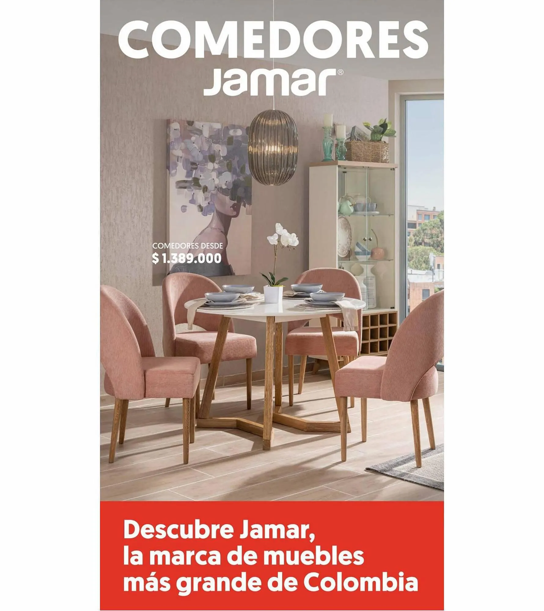 Catalogo de Catálogo Muebles Jamar 13 de septiembre al 31 de diciembre 2023 - Pag 1