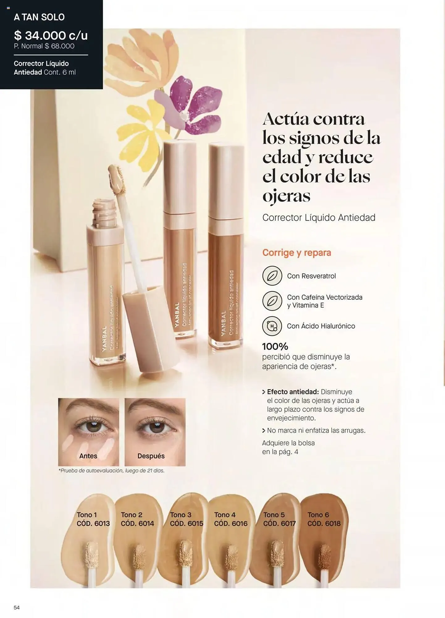 Catalogo de Catálogo Yanbal 29 de marzo al 25 de abril 2025 - Pag 56