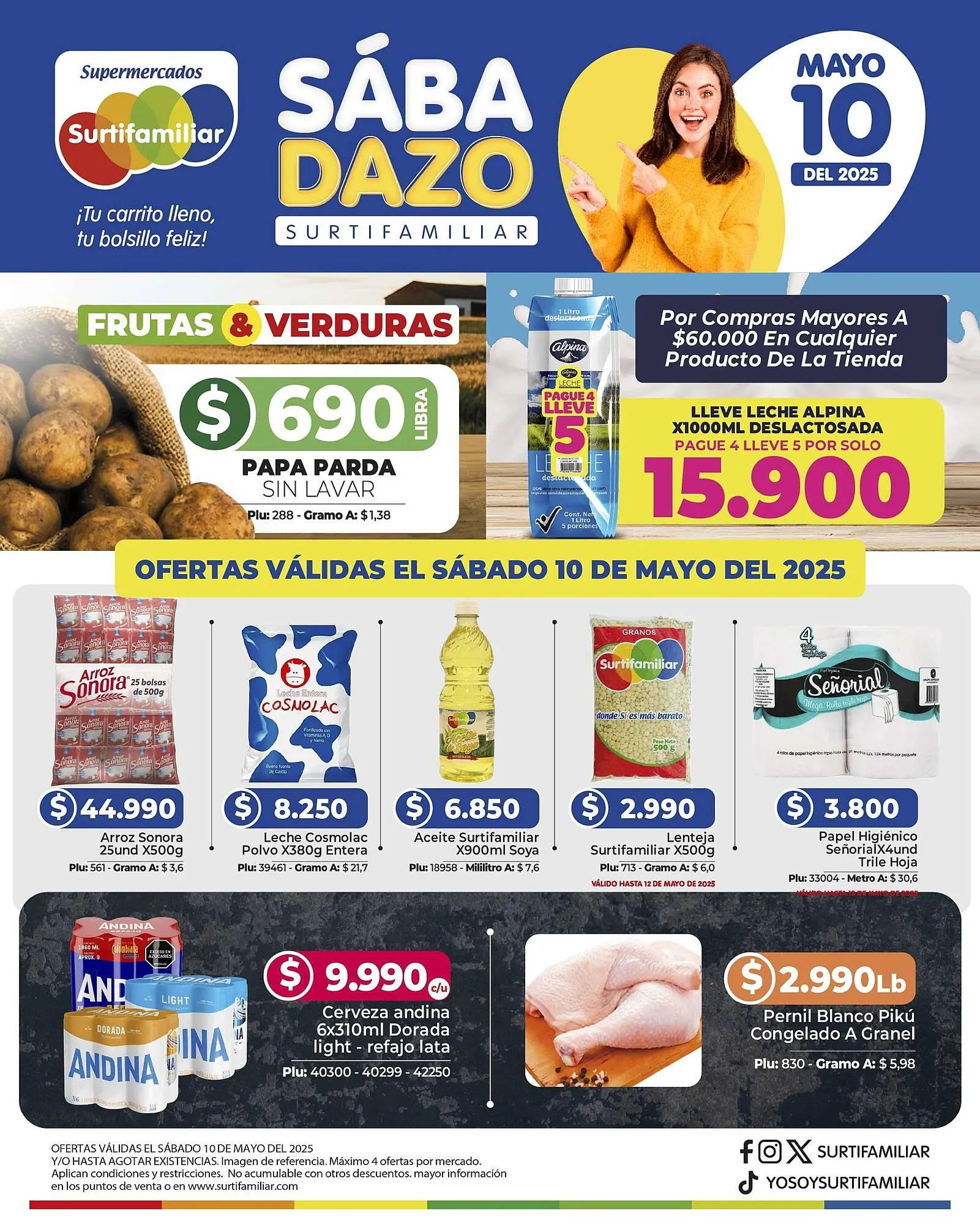 Catalogo de Catálogo Surtifamiliar 9 de mayo al 12 de mayo 2025 - Pag 2