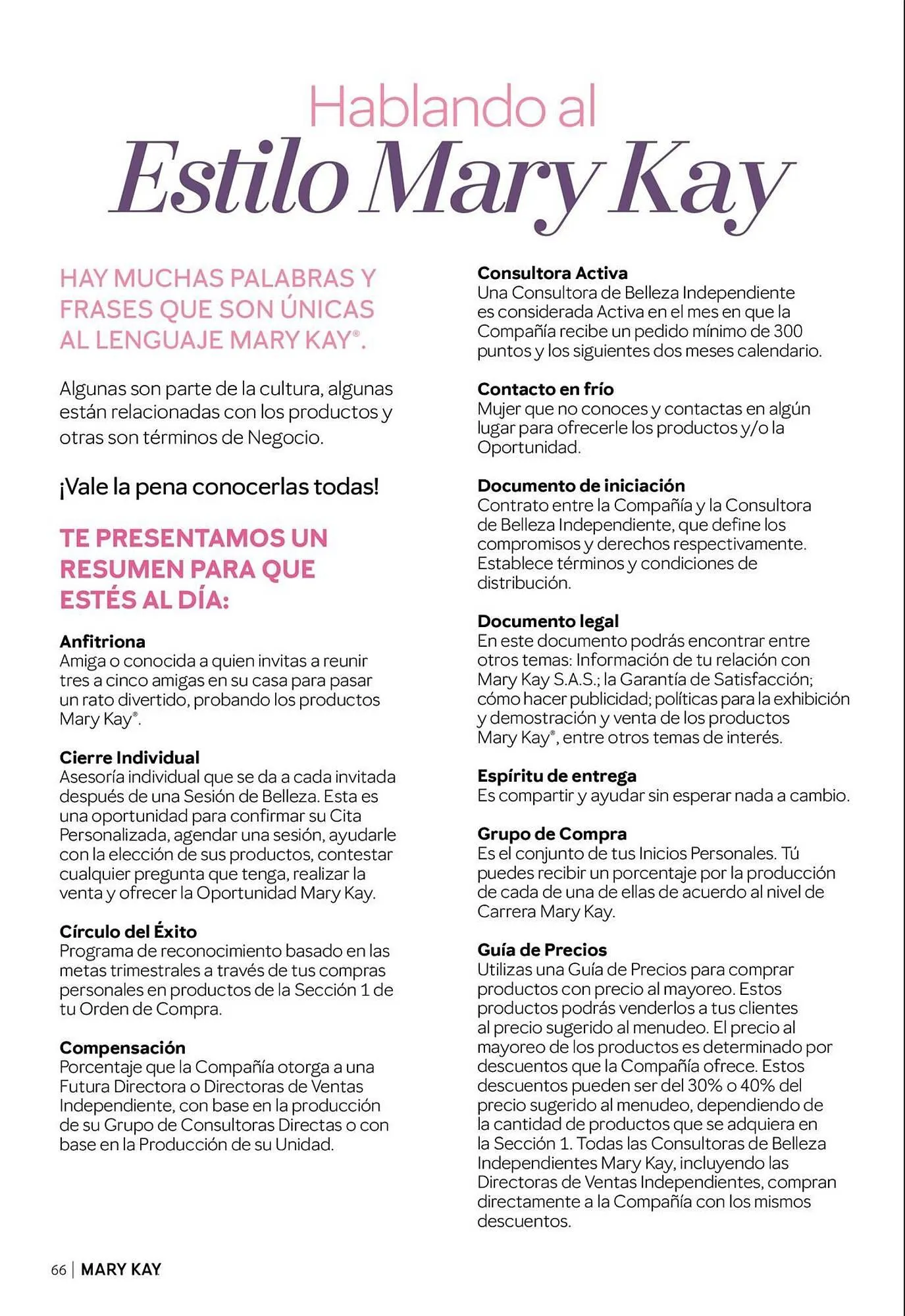 Catalogo de Catálogo Mary Kay 27 de julio al 10 de agosto 2025 - Pag 66