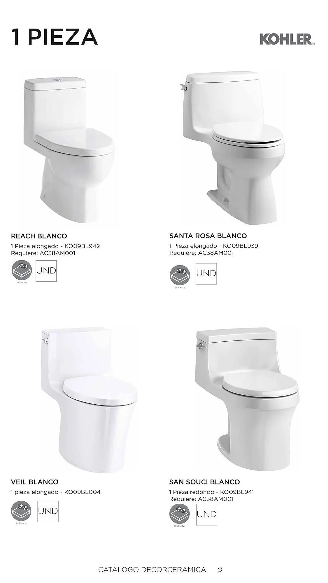 Catalogo de Catálogo Decorceramica 6 de noviembre al 6 de mayo 2025 - Pag 9