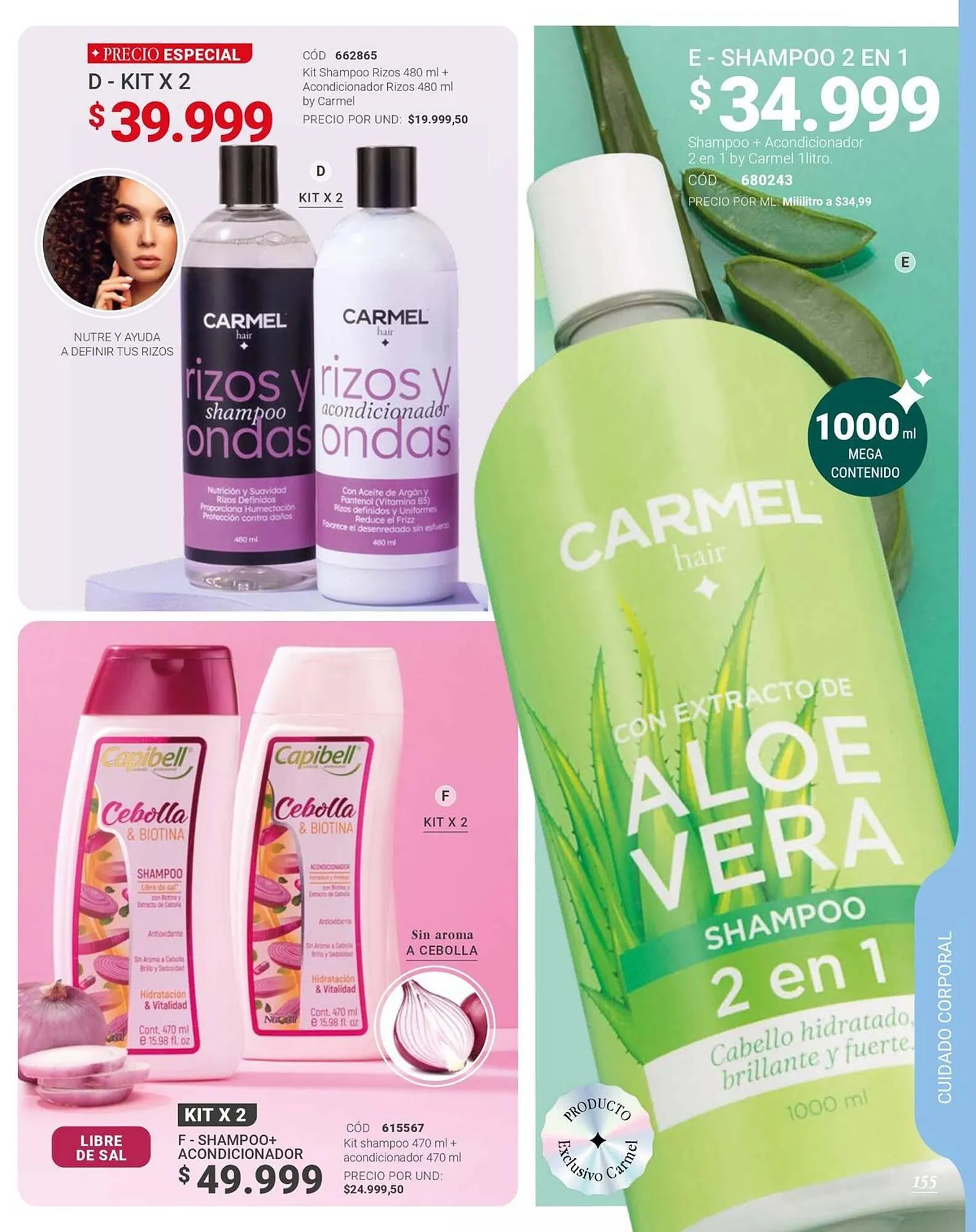 Catalogo de Catálogo Carmel 9 de octubre al 31 de diciembre 2025 - Pag 155