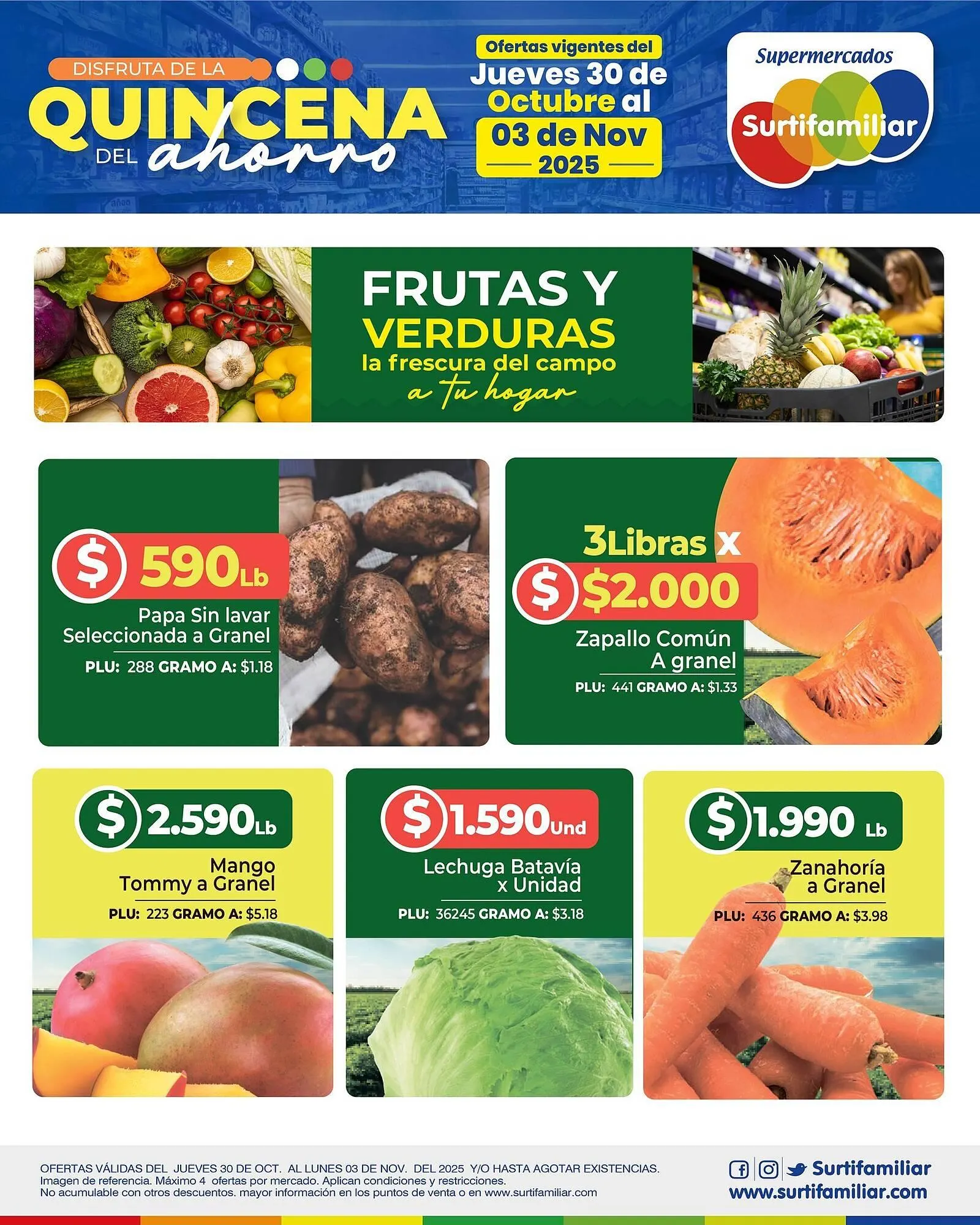 Catalogo de Catálogo Surtifamiliar 30 de octubre al 3 de noviembre 2025 - Pag 5