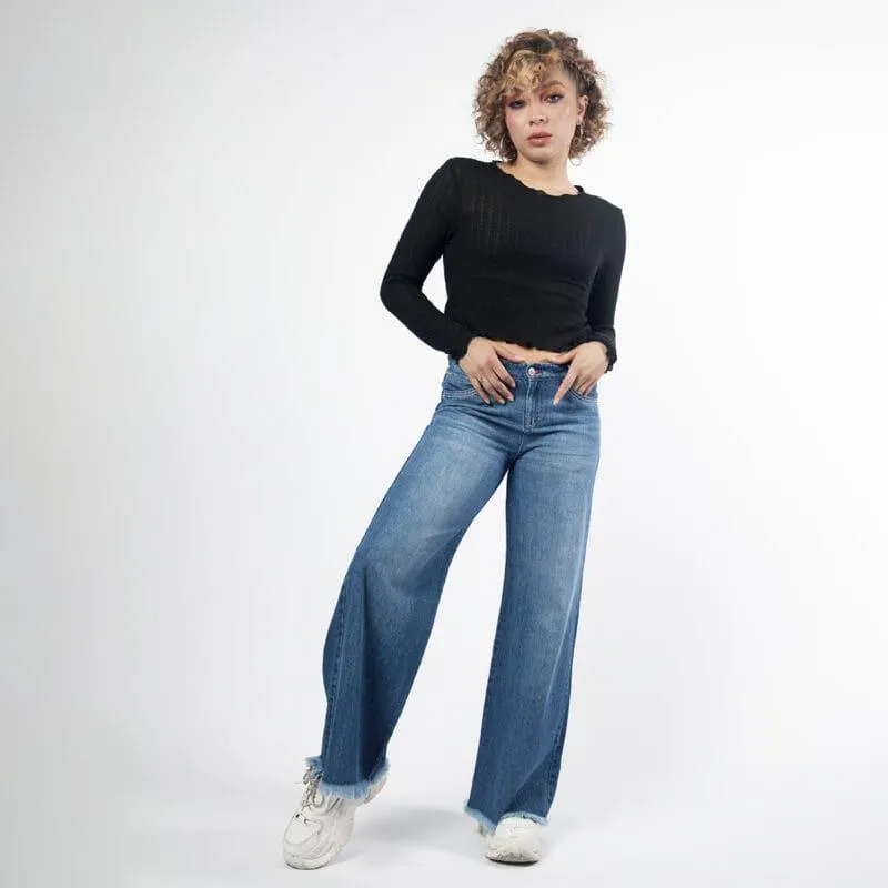 Jean Wide Leg Austro