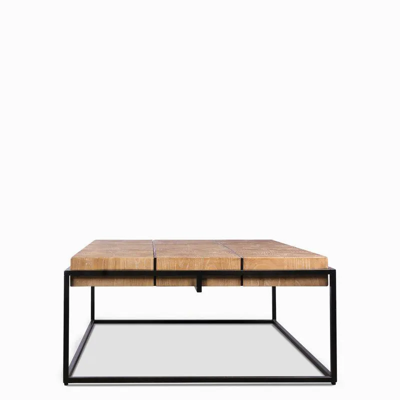 Mesa centro divisiones 48x106x106 cm