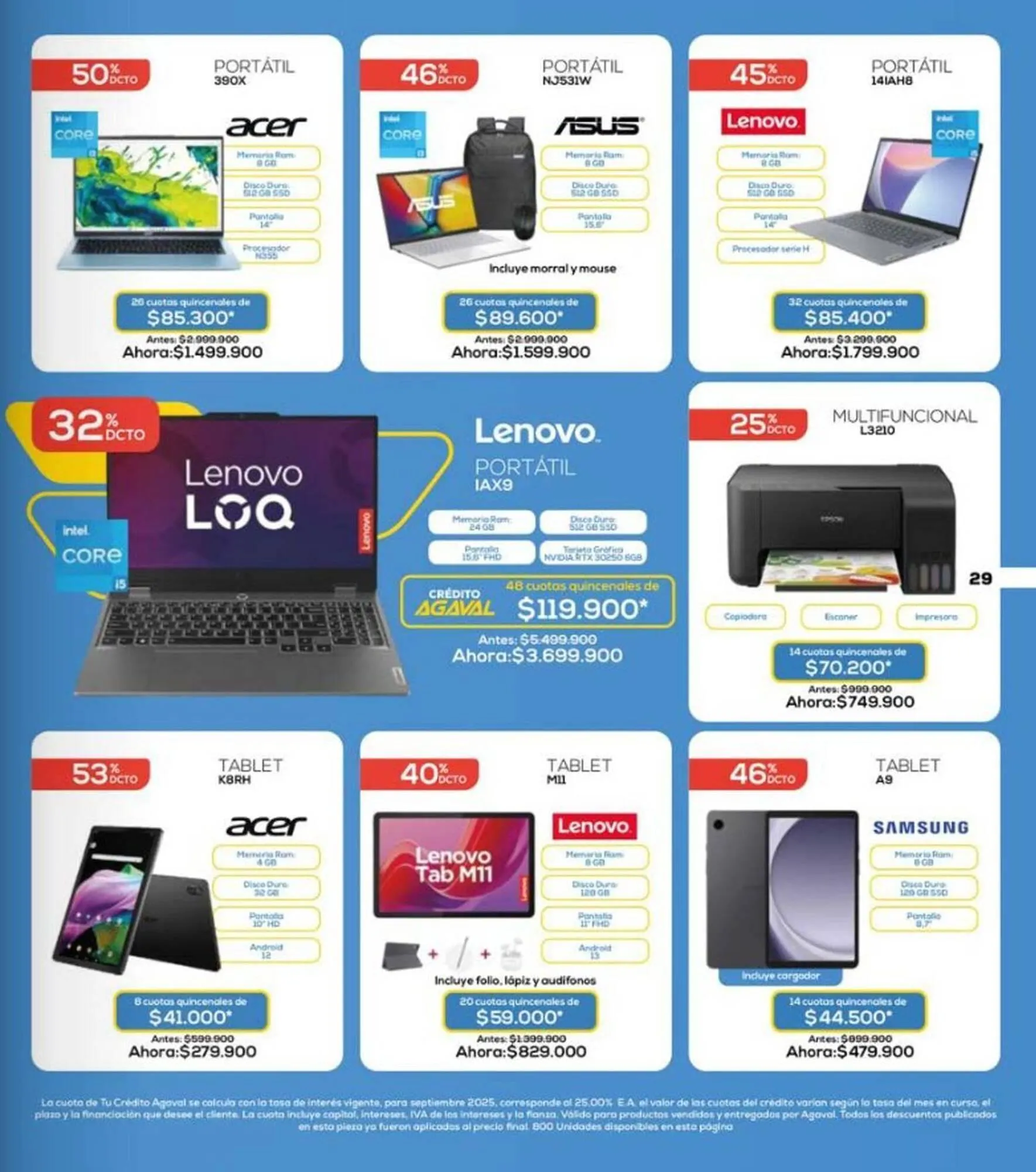 Catalogo de Catálogo Agaval 24 de octubre al 3 de noviembre 2025 - Pag 29