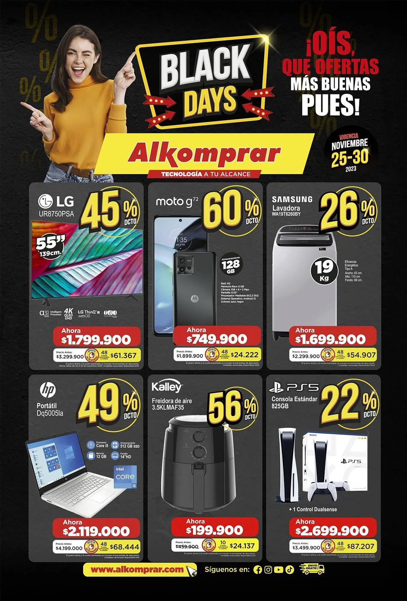 Catalogo de Catálogo Alkomprar 27 de noviembre al 30 de noviembre 2023 - Pag 1