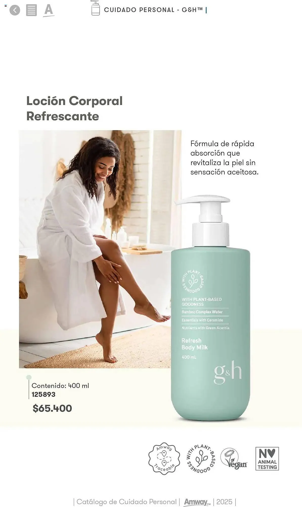 Catalogo de Catálogo Amway 30 de abril al 31 de marzo 2026 - Pag 26