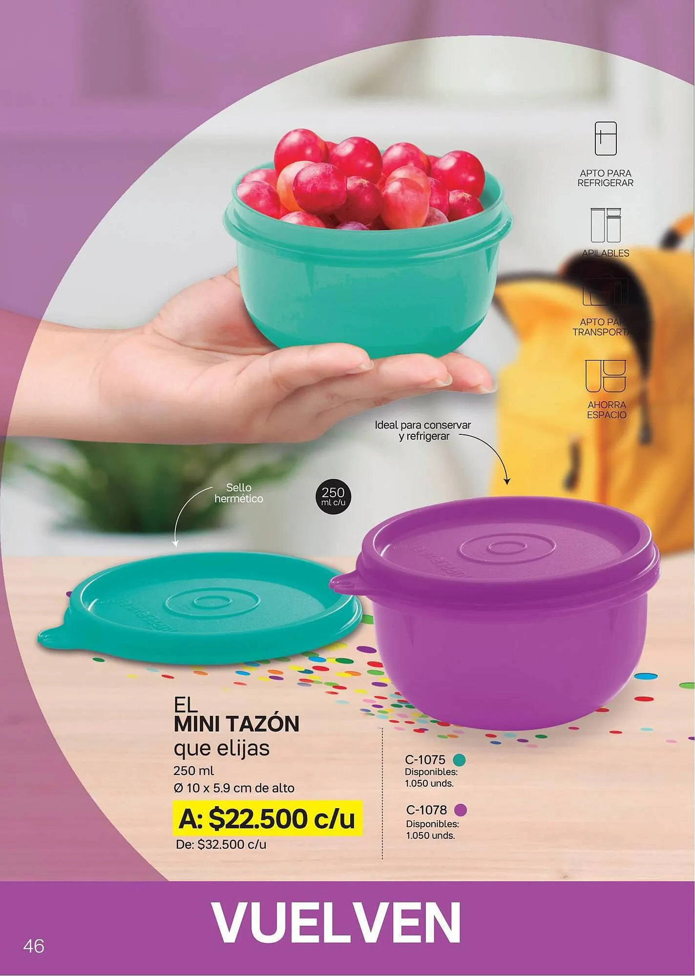 Catalogo de Catálogo Tupperware 16 de junio al 13 de julio 2023 - Pag 48