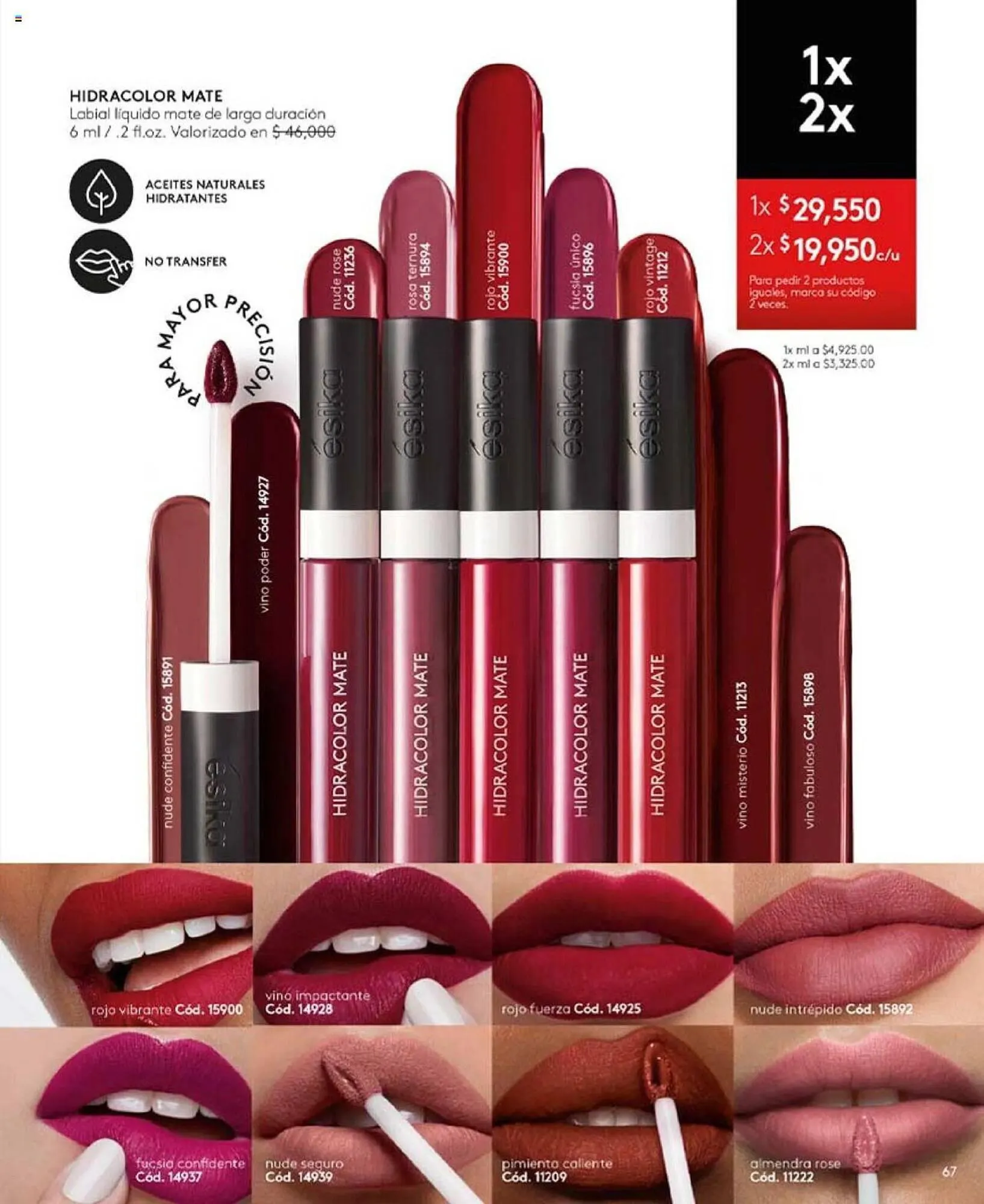 Catalogo de Catálogo Ésika 1 de diciembre al 31 de diciembre 2023 - Pag 71