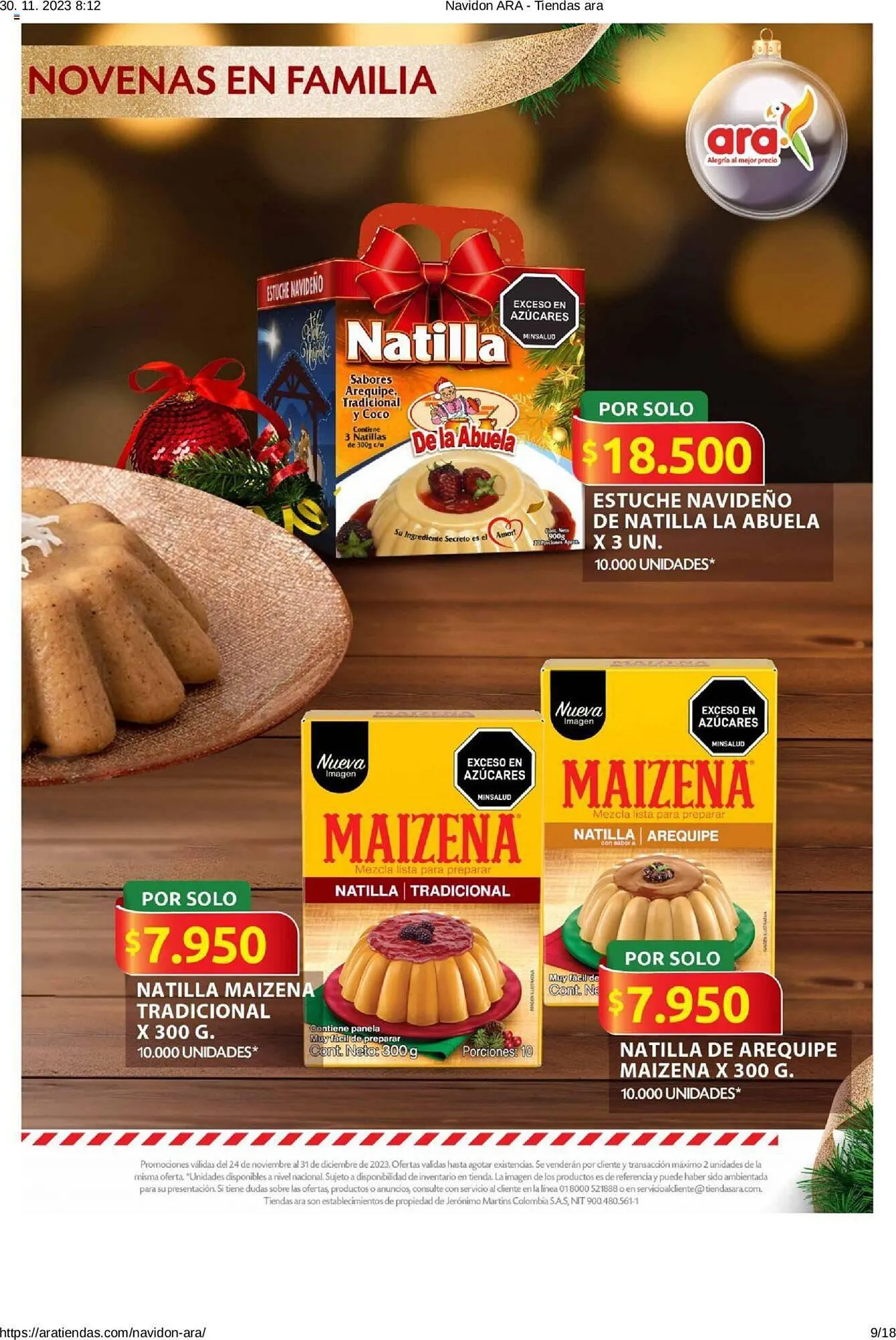 Catalogo de Catálogo Ara 24 de noviembre al 31 de diciembre 2023 - Pag 9