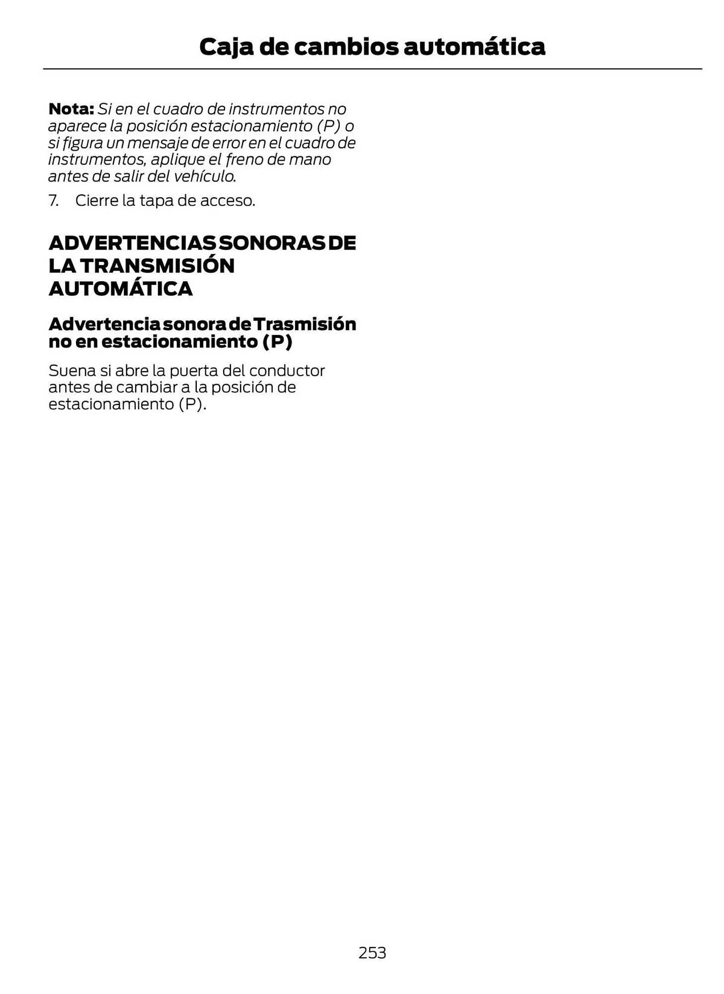 Catalogo de Catálogo Ford 29 de octubre al 29 de octubre 2025 - Pag 255