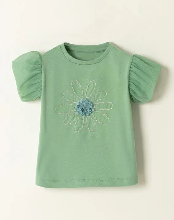 camiseta nixe verde 12-18m
