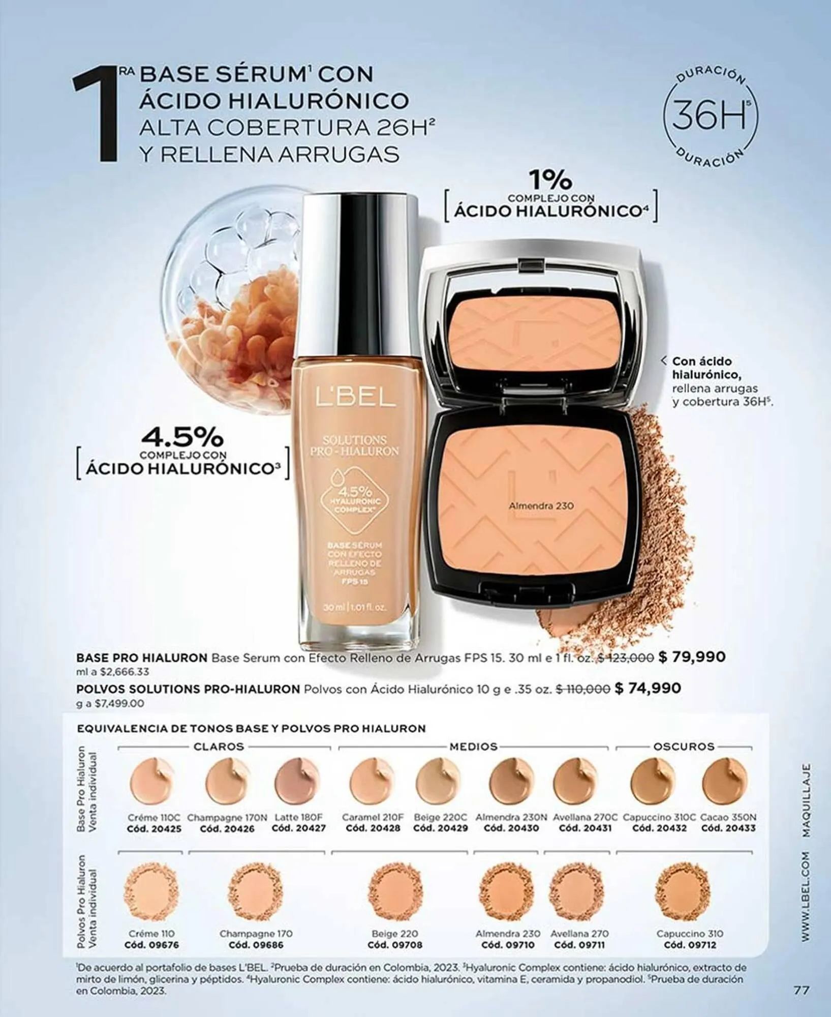 Catalogo de Catálogo L'bel 14 de abril al 14 de mayo 2026 - Pag 77