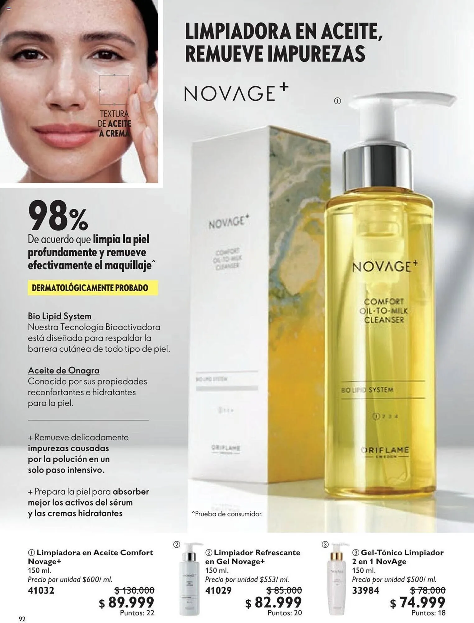 Catalogo de Catálogo Oriflame 28 de septiembre al 18 de octubre 2024 - Pag 92