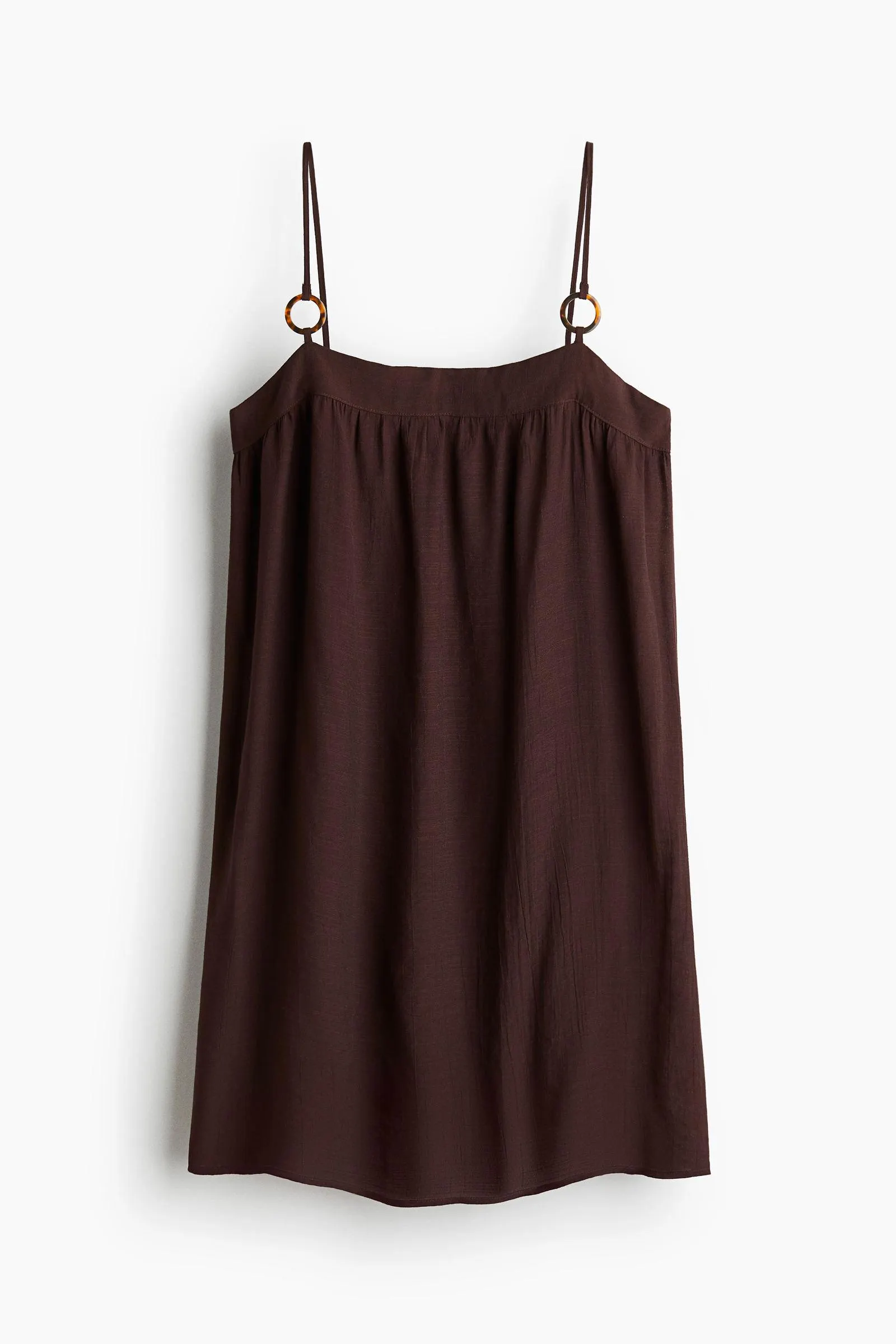 Vestido playero de tiras