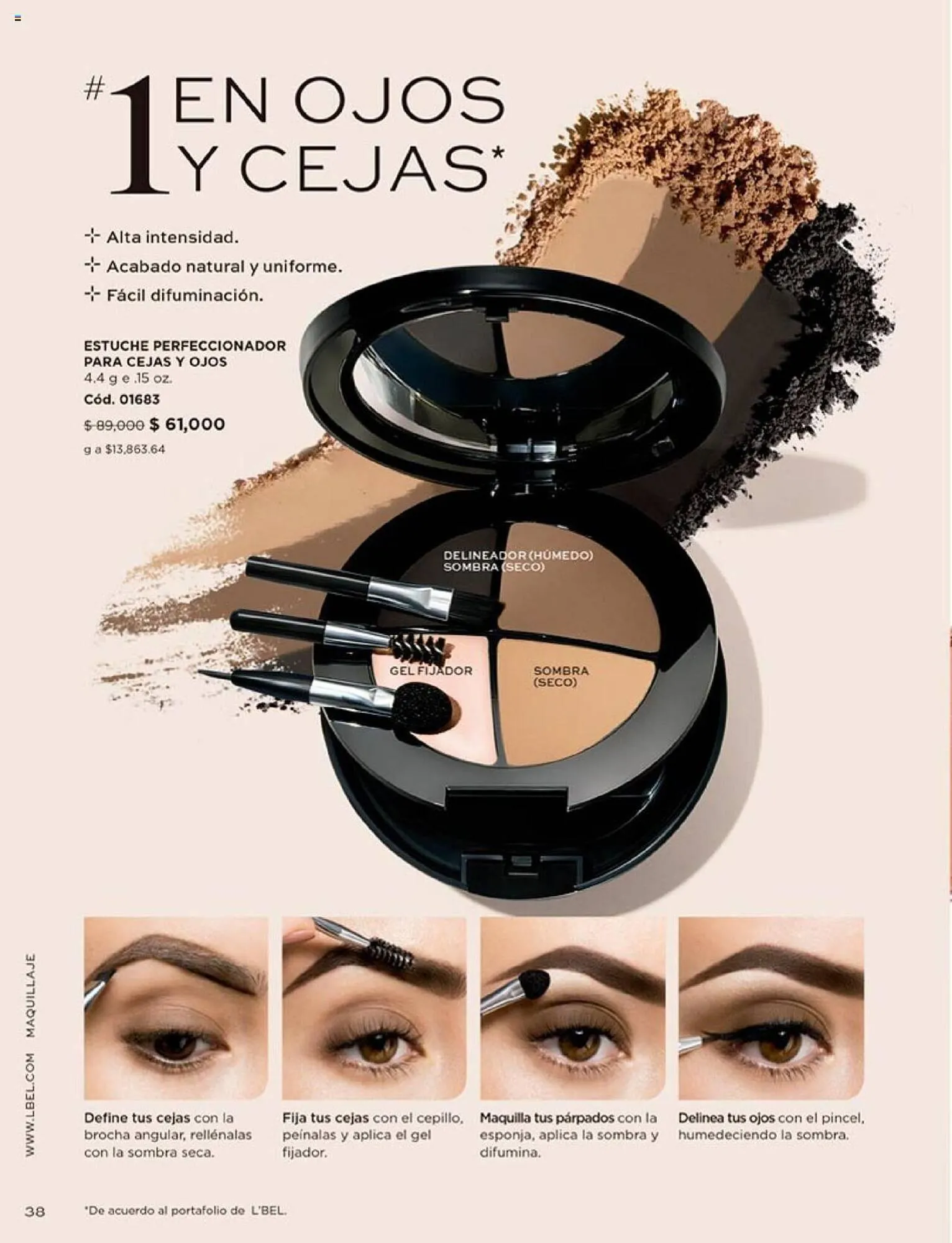 Catalogo de Catálogo L'bel 1 de agosto al 20 de agosto 2023 - Pag 38