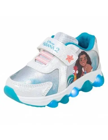 Zapatos deportivos con diseño de Moana para niña pequeña